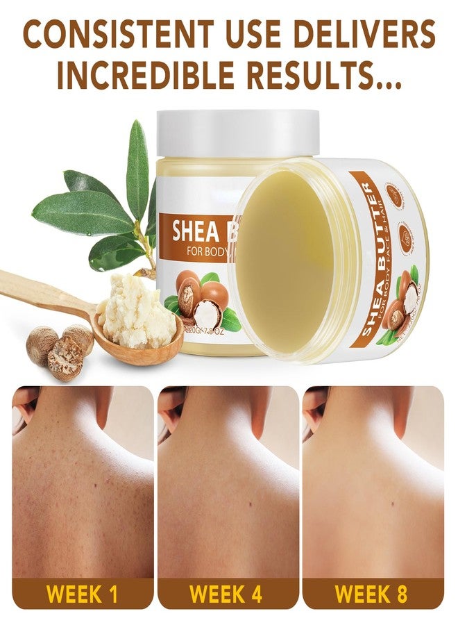 ZODENIS Shea Butter Raw 100% Pure for Hair and Body, Natural Moisturizer Unrefined to Make Lotion for Extremely Dry Skin, DIY Lip Balm, Body Butter and Shea Butter Soap - Image 5